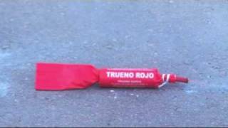 Petardo Trueno Rojo [upl. by Healey]