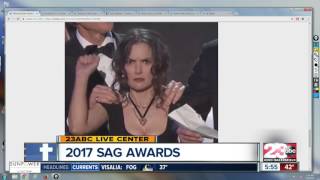 Winona Ryder wins the SAG Awards with her faces [upl. by Charmaine]