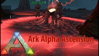 ARK Alpha Ascension Tek cave Run [upl. by Anaeel493]