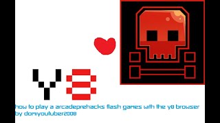 how to play a arcadeprehacks flash game in y8 browser [upl. by Darleen]