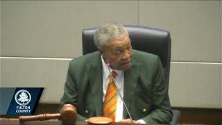 Fulton County Board of Commissioners Meeting  November 6 2024 [upl. by Moshell]