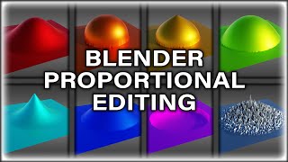 Blender Proportional Editing [upl. by Russ489]