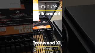 Traeger Ironwood XL review wood pellet grill and smoker 1minute [upl. by Galvin]