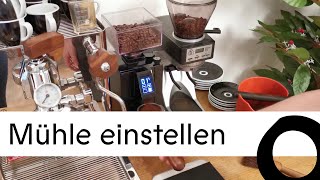 Kaffeeothek Webinar  Mühle einstellen [upl. by Kristof959]