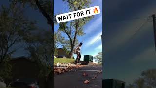 POV SKATEBOARDING TRICK FAIL FUNNY skateboard ollie gopro [upl. by Sayre352]