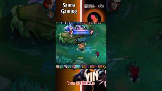 MLBB Yin 1v29 🎮 Part 10 mobilelegends mlbb gaming [upl. by Lehcnom808]