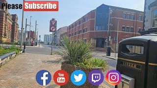 Blackpool  Development Updates amp Walk Through Town [upl. by Nwahsyt]