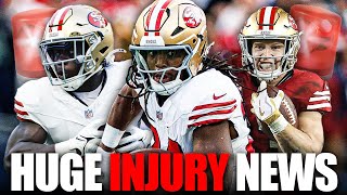 🚨49ers Injury Update Mason AC Sprain CMC Ricky Pearsall Returns No Apologies From NFL [upl. by Eiten]