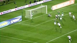 Republic of Ireland v Italy 2009 22 Gilardinos equaliser [upl. by Anoyi]