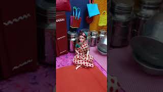 shorts mini green food village set up kalai Kavitha vinithaminifood [upl. by Oirom795]