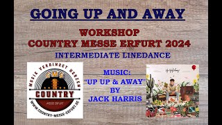 quotGOING UP AND AWAYquot Line Dance WS MESSE ERFURT 2024 [upl. by Dempstor231]