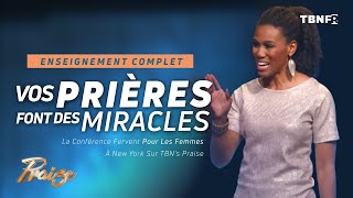 Priscilla Shirer  Dieu entend vos prières  ENSEIGNEMENT COMPLET  Praise sur TBN FR [upl. by Bozovich]