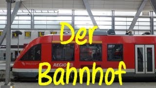 Learn German Der Bahnhof [upl. by Golding]