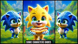 Cute Sonic Baby Characters by Their Cuteness  Ultimate Challenge [upl. by Oxford]