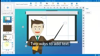 Focusky Tutorial Add Text To Make Your Presentation Concise But Expressive [upl. by Eelhsa419]