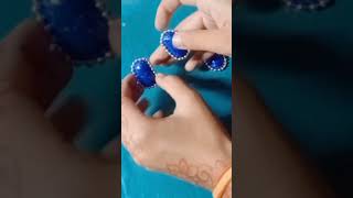 DIY Earrings Medicine wrapper DIY Ring made Medicine diy jewelleryshorts ytshorts handmade [upl. by Lac168]