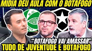 MÍDIA FALA TUDO SOBRE JUVENTUDE X BOTAFOGO FOGÃO É UMA MAQUINA [upl. by Fulmis]