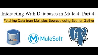 Interacting With Databases in Mule 4 Part 4 Fetching Data from Multiples Sources [upl. by Rabma]