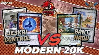 Jeskai Control vs Bant Nadu  MTG Modern  MXP Los Angeles Modern 20k  Finals [upl. by Enieledam576]