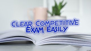 Clear Any Competitive Exam Easily Using This Subliminal [upl. by Rayna]