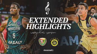 WKS Slask Wroclaw v FalcoVulcano Szombathely  Full Game Highlights  BasketballCL 202425 [upl. by Earised]