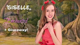 Giselle EnchantedHair MakeupampOutfitGiveawayclosed ForgottenDisneyGirls [upl. by Azzil]