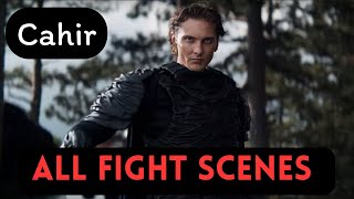 The Witcher TV All Cahir Fight Scenes [upl. by Thgirw]