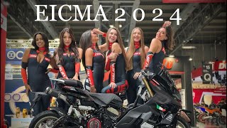 EICMA 2024   Relacja Nowości  Miss Eicma Ducati Morini Aprilia Guzzi MV Bimota 🇮🇹 [upl. by Helaina12]