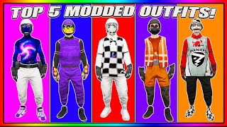 TOP 5 BEST MODDED OUTFITS IN GTA 5 ONLINE HOW TO GET MULTIPLE MODDED OUTFITS AFTER PATCH 161 [upl. by Englis]