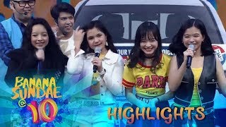 Goin’ Bulilit graduates binisita ang BananaKada  Banana Sundae [upl. by Vershen246]