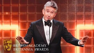 Steve Coogans Hilarious Acceptance Speech  2019 British Academy Britannia Awards [upl. by Stewardson]