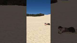 Have You Ever Tried Sandboarding  Moreton Island in Australia [upl. by Seeto310]