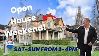 Open House Weekend Tour Our Stunning Dream Home in Upper Thornhill Estates  Real Estate [upl. by Nairdna555]