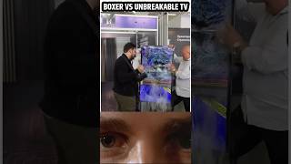 Boxer Vs UNBREAKABLE TV🤯  shorts boxing boxer monujoshijr ytshorts monujoshijr wrestling yt [upl. by Cordeelia]