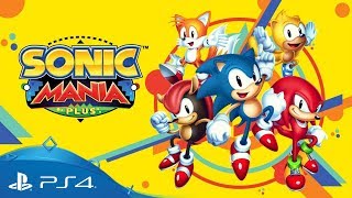 Sonic Mania Plus  Launch Trailer  PS4 [upl. by Adnael719]