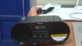 UNBOXING SONY AUDIO SYSTEM ZSPS50 [upl. by Jerad]