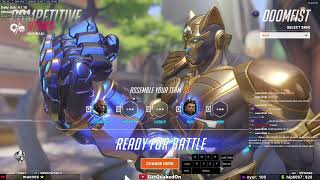 GETQUAKEDON DOOMFIST GAMEPLAY  OVERWATCH 2 SEASON 12 [upl. by Ahens]