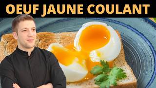 Comment faire des oeufs durs avec le jaune coulant [upl. by Sculley]