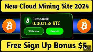 🤑 New btc mining site 2024  🤑 Bitcoin mining sites 2024 today  🤑 Btc free mining sites 2024 [upl. by Flossy]