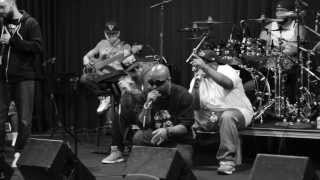 Tech N9ne Krizz Kaliko and ¡Mayday  Fragile in rehersal studio [upl. by Airotnes498]