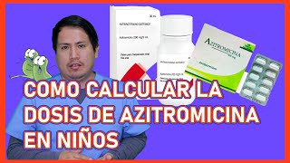 Cómo preparar la Azitromicina 200 mg  5 ml del laboratorio Genfar [upl. by Miko824]