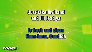 Candida Female Key of F Major  Tony Orlando amp Dawn  Karaoke Version from Zoom Karaoke [upl. by Lorraine428]