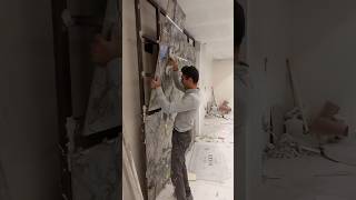 Ceramic tile installation tile ceramic tiles tiler ceramictiles shorts [upl. by Emelin308]