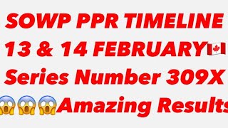 SOWP PPR TIMELINE  STUDY PPR  13 amp 14 February 🇨🇦 [upl. by Jair]