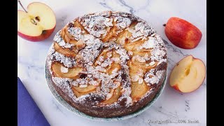 Torta di mele con stevia senza glutine e senza olio Ricetta Light [upl. by Thaddaus]