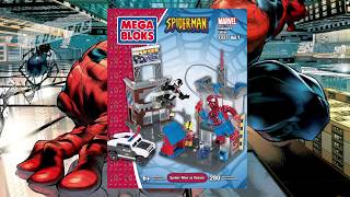 Mega Bloks Collectors Edition vol 1 1931 Spiderman Vs Venom  Instrucciones [upl. by Krahmer]