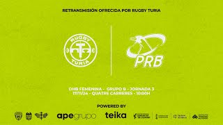 RUGBY TURIA  LES ABELLES vs PRB FLOR DE ESCOCIA UBU [upl. by Narbig]