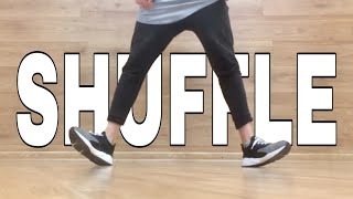 HOW TO SHUFFLE DANCE  TUTORIAL  BASIC STEPS  ШАФЛ  2018 [upl. by Buhler175]