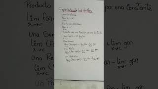 Descubre las Propiedades de los Límites en Matemáticas 📐  El Profesor Lunar [upl. by Rajiv]