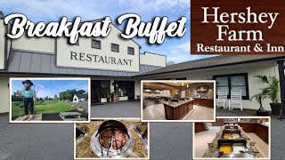 HERSHEY FARM RESTAURANT Breakfast Buffet  Ronks Pa [upl. by Nessaj651]